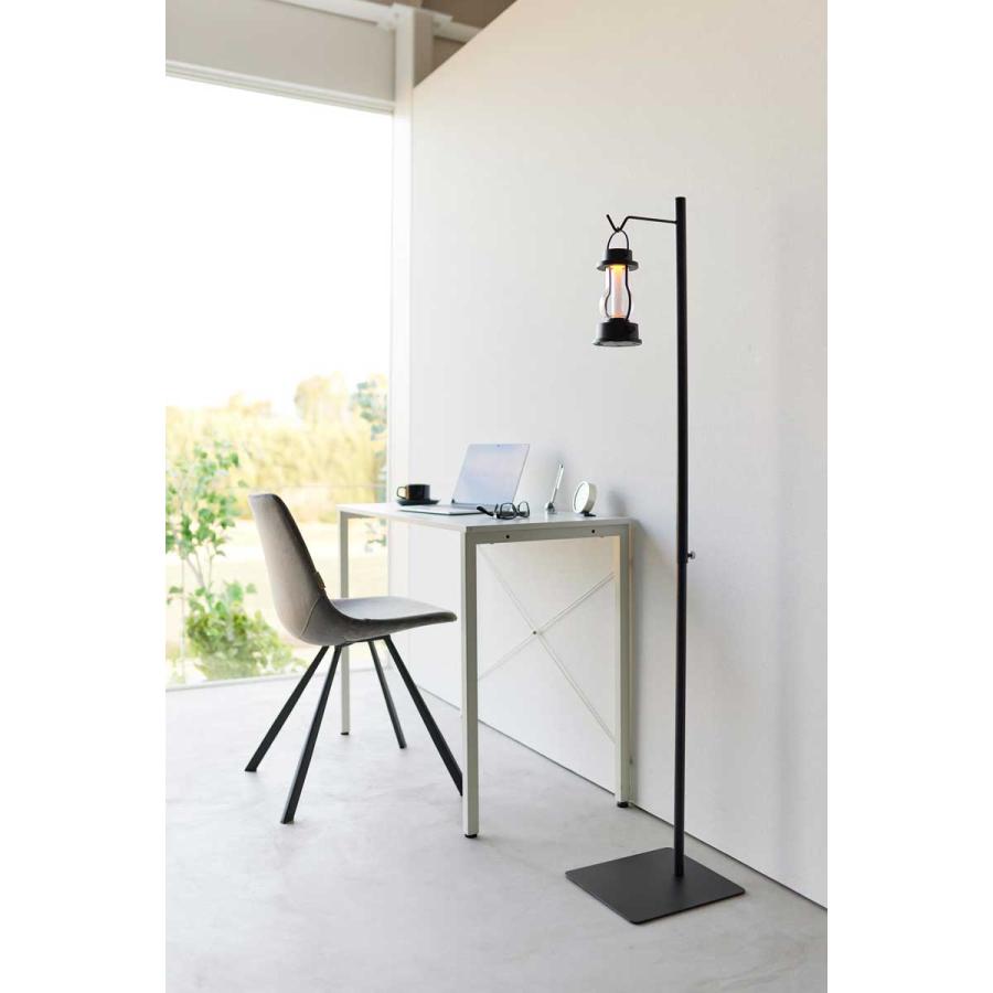 ランタンスタンド 山崎実業 正規品 tower タワー 高さ伸縮ランタンスタンド ランタンハンガー ランタンポール  ブラック | tower | 04