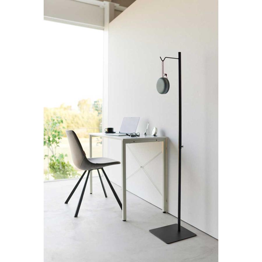 ランタンスタンド 山崎実業 正規品 tower タワー 高さ伸縮ランタンスタンド ランタンハンガー ランタンポール  ブラック | tower | 05