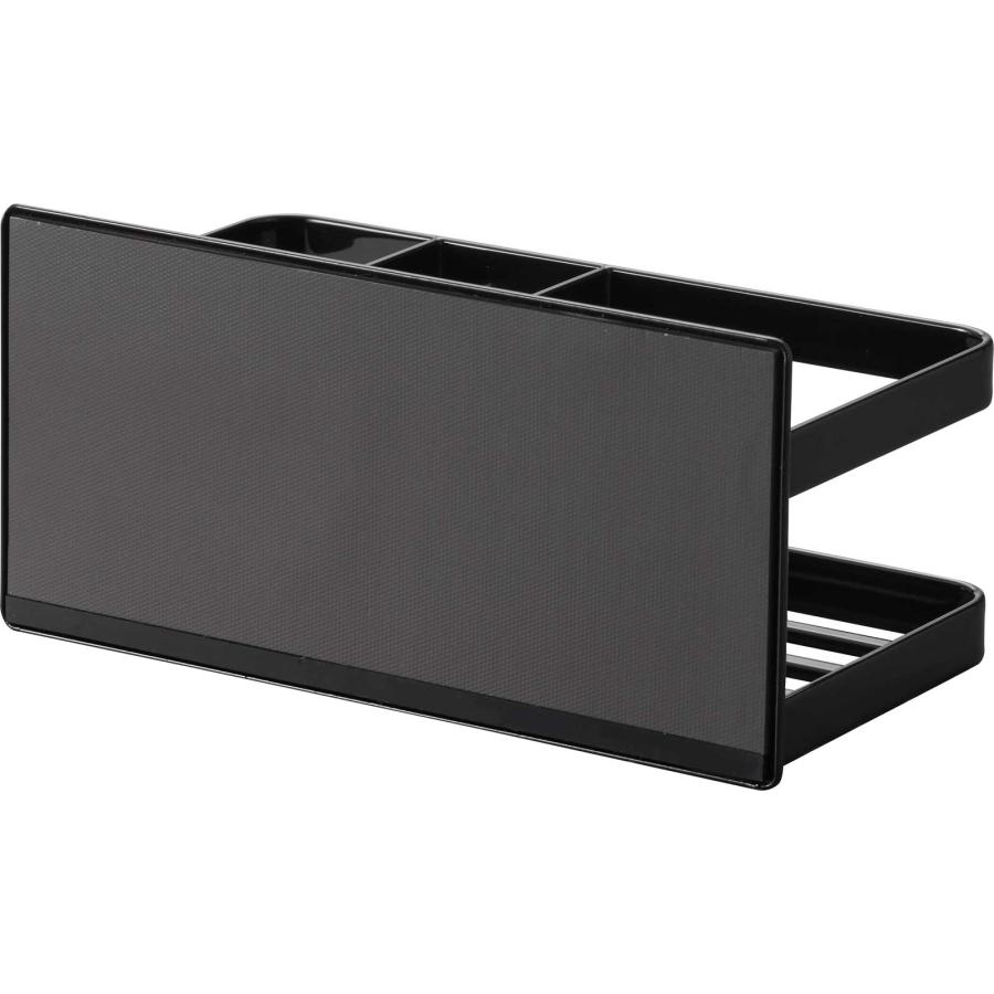 スポンジラック 山崎実業 正規品 tower タワー マグネットスポンジ＆ボトルラック キッチンスポンジ収納  ブラック | tower | 07