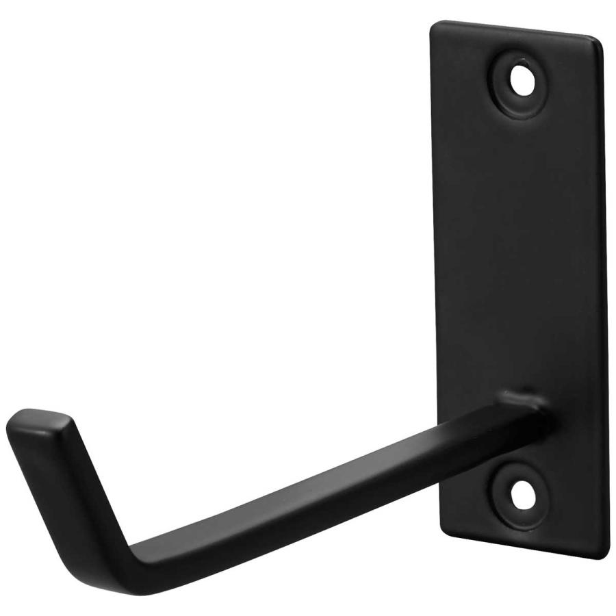 ヨガマットラック 山崎実業 正規品 tower タワー 石こうボード壁対応ウォールヨガマットハンガー ヨガマット収納 ヨガマットハンガー  ブラック | tower | 01