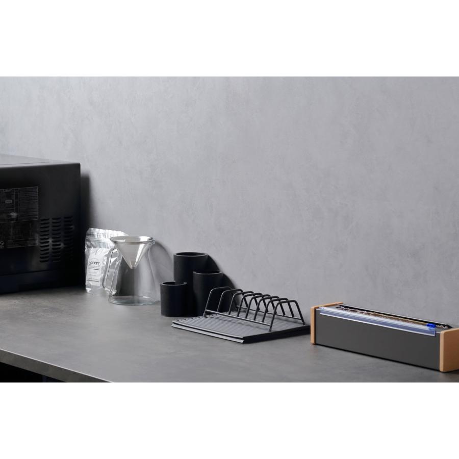 水切りラック 正規品 ideaco イデアコ スカルプチャー ツール ディー 水切りかご 水切りカゴ ディッシュラック Sculpture Tool D サンドブラック |  | 01