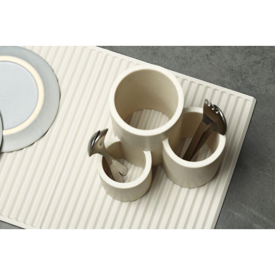 水切りラック 正規品 ideaco イデアコ スカルプチャー ツール ディー 水切りかご 水切りカゴ ディッシュラック Sculpture Tool D サンドブラック |  | 04