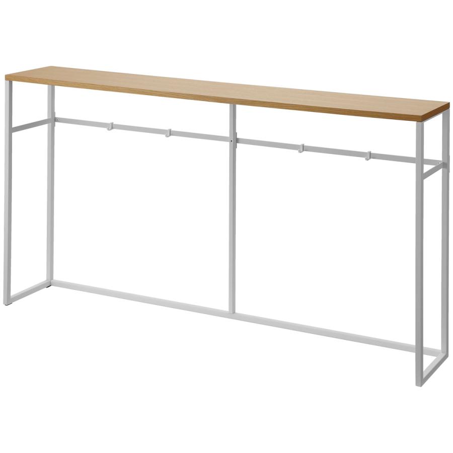 コンソールテーブル 山崎実業 正規品 tower タワー ソファー裏コンソールテーブル ディスプレイテーブル 飾り棚  ホワイト | tower | 01