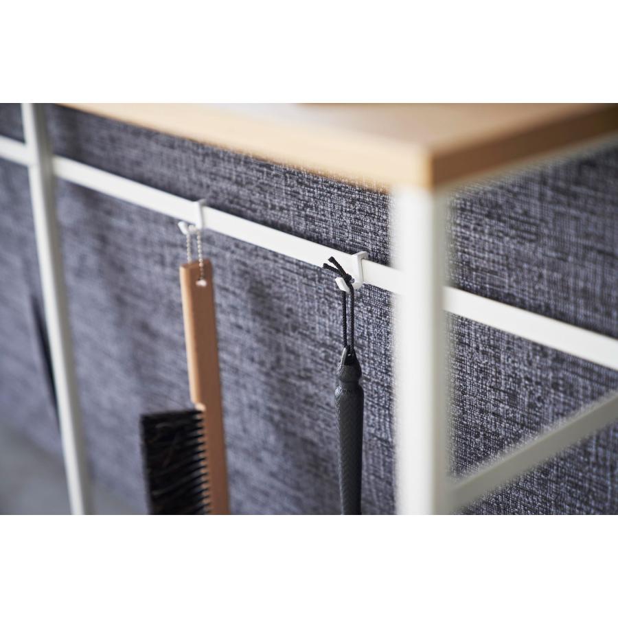 コンソールテーブル 山崎実業 正規品 tower タワー ソファー裏コンソールテーブル ディスプレイテーブル 飾り棚  ホワイト | tower | 06