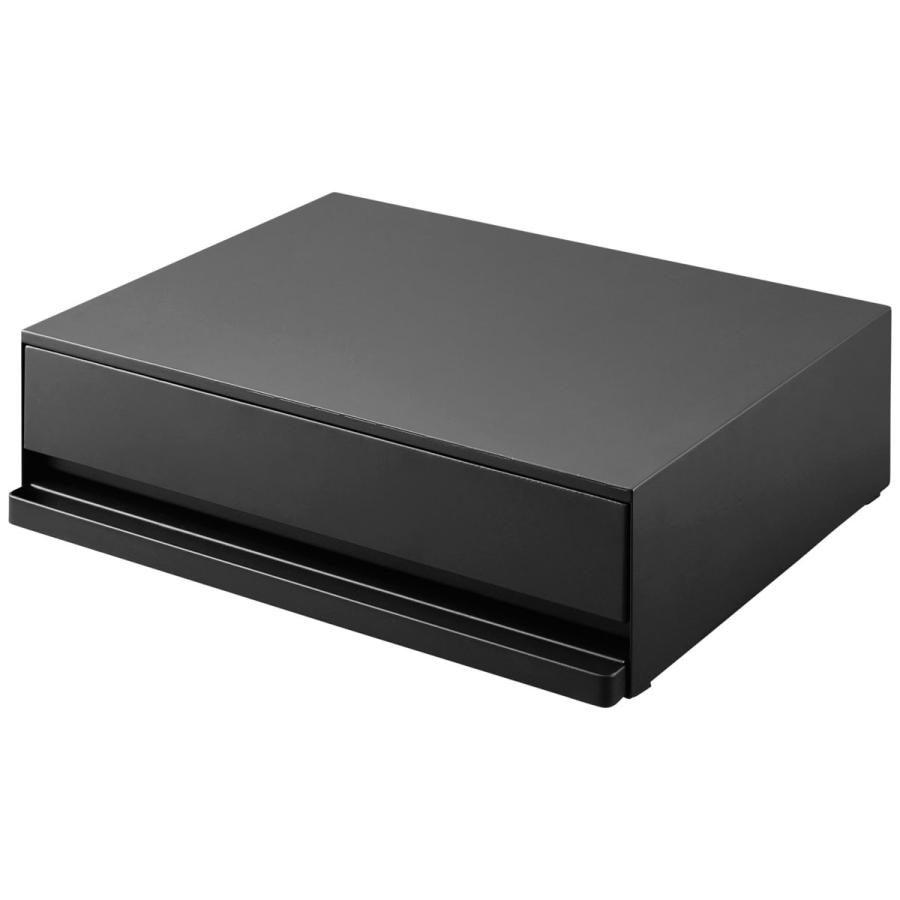 調味料ラック 山崎実業 正規品 tower タワー 2way ツーウェイ キッチン家電下引き出し＆スライドテーブル スパイスラック  ブラック | tower | 01