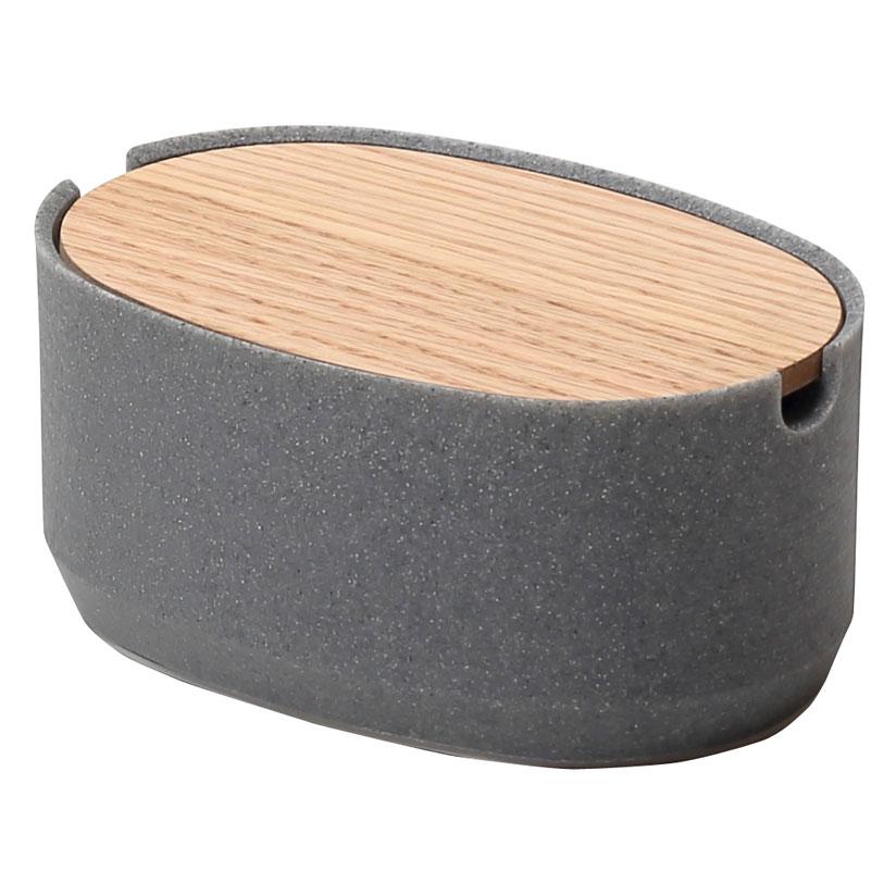 小物入れ 正規品 ideaco イデアコ オーバルボックス Sサイズ ロータイプ（低） 収納ボックス 収納ケース Oval Box S-Low ストーンサンドグレー | 