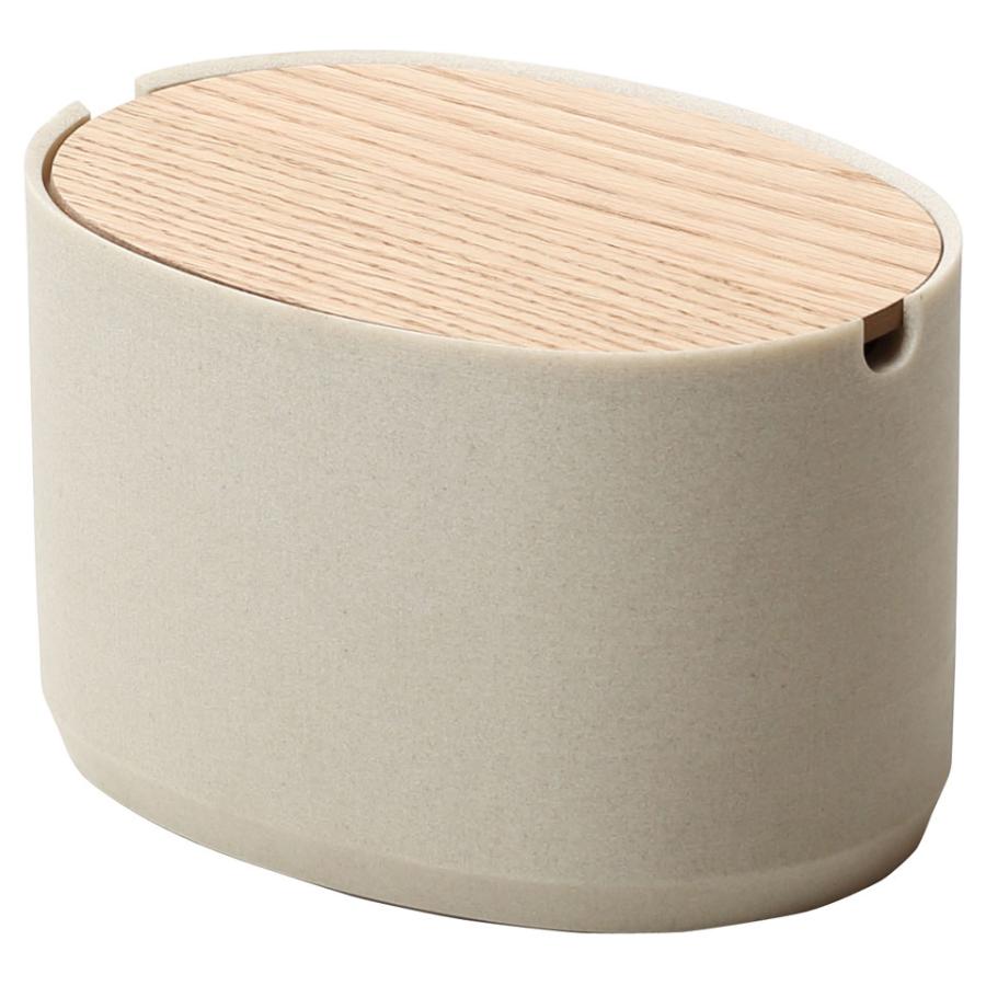 小物入れ 正規品 ideaco イデアコ オーバルボックス Mサイズ ハイタイプ（高） 収納ボックス 収納ケース Oval Box M-High ストーンサンドホワイト | 