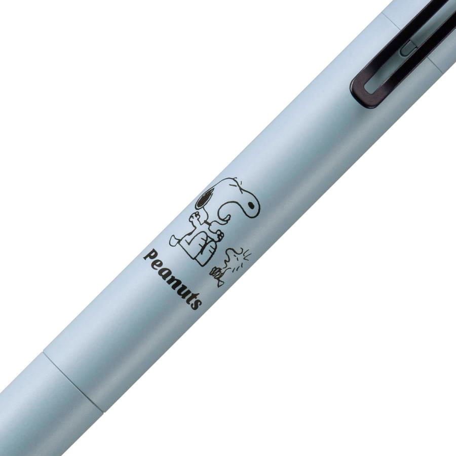 2024新作 3色ボールペン ユニ 三菱鉛筆 ジェットストリーム プライム ピーナッツ 3色ボールペン 0.5mm 黒 赤 青 JETSTREAM PRIME PEANUTS リラックスブルー | 三菱鉛筆 | 02