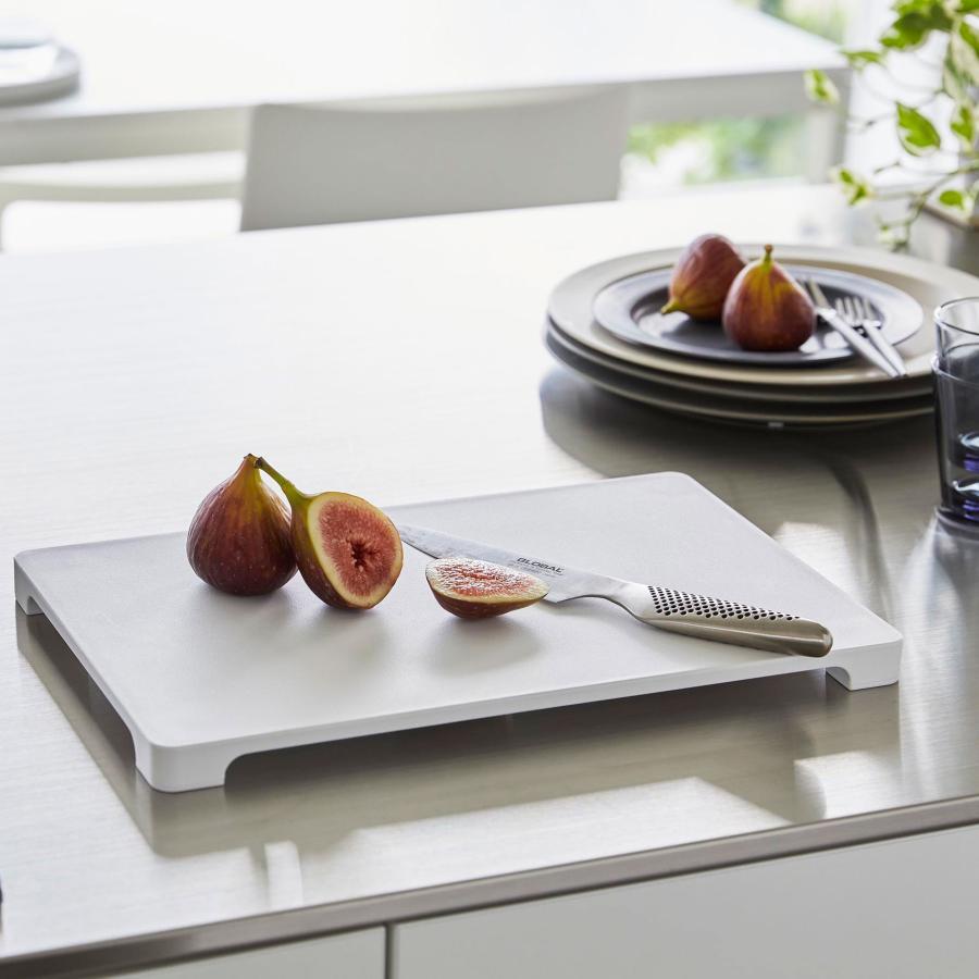 まな板 山崎実業 正規品 tower タワー 食洗機対応 マグネット抗菌まな板 カッティングボード  スクエア ホワイト | tower