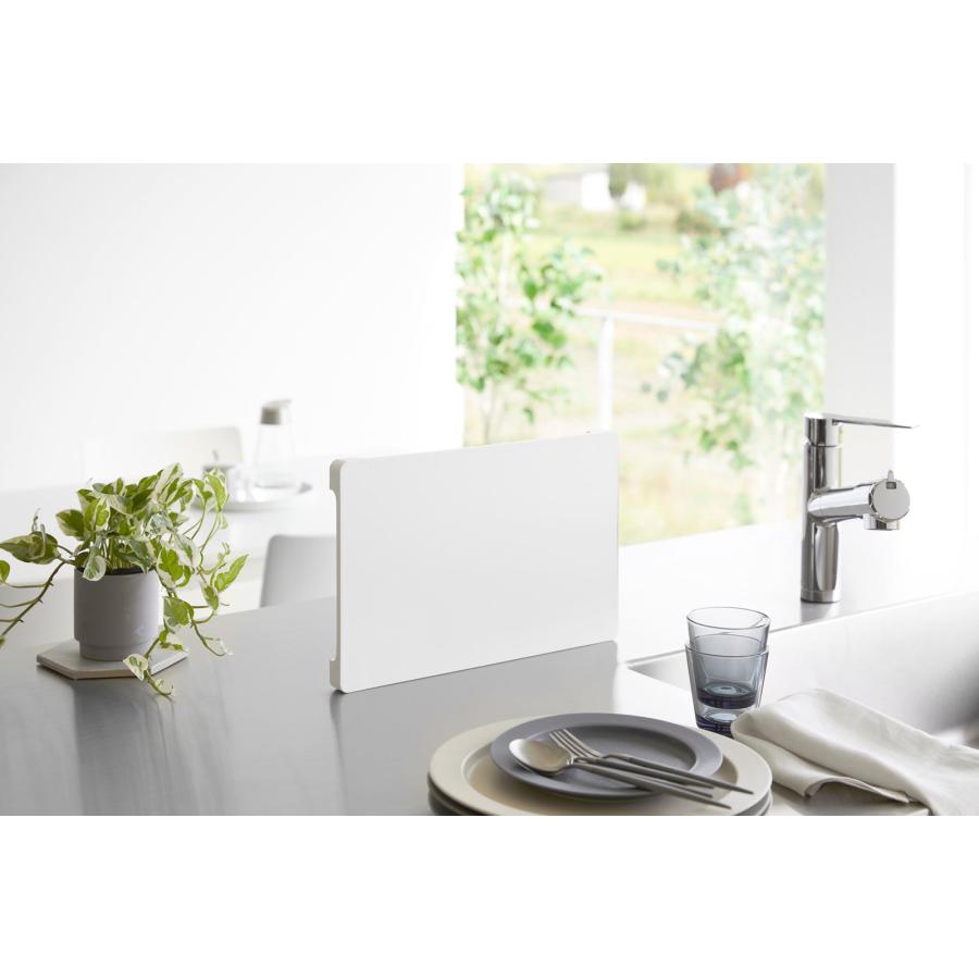 まな板 山崎実業 正規品 tower タワー 食洗機対応 マグネット抗菌まな板 カッティングボード  スクエア ホワイト | tower | 03