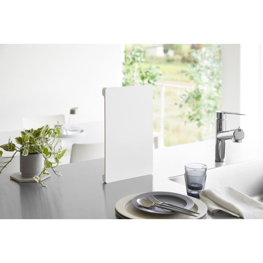 まな板 山崎実業 正規品 tower タワー 食洗機対応 マグネット抗菌まな板 カッティングボード  スクエア ホワイト | tower | 04