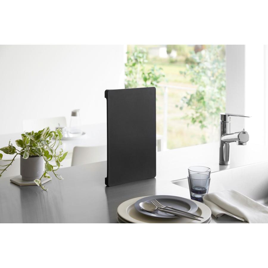 まな板 山崎実業 正規品 tower タワー 食洗機対応 マグネット抗菌まな板 カッティングボード  スクエア ブラック | tower | 04