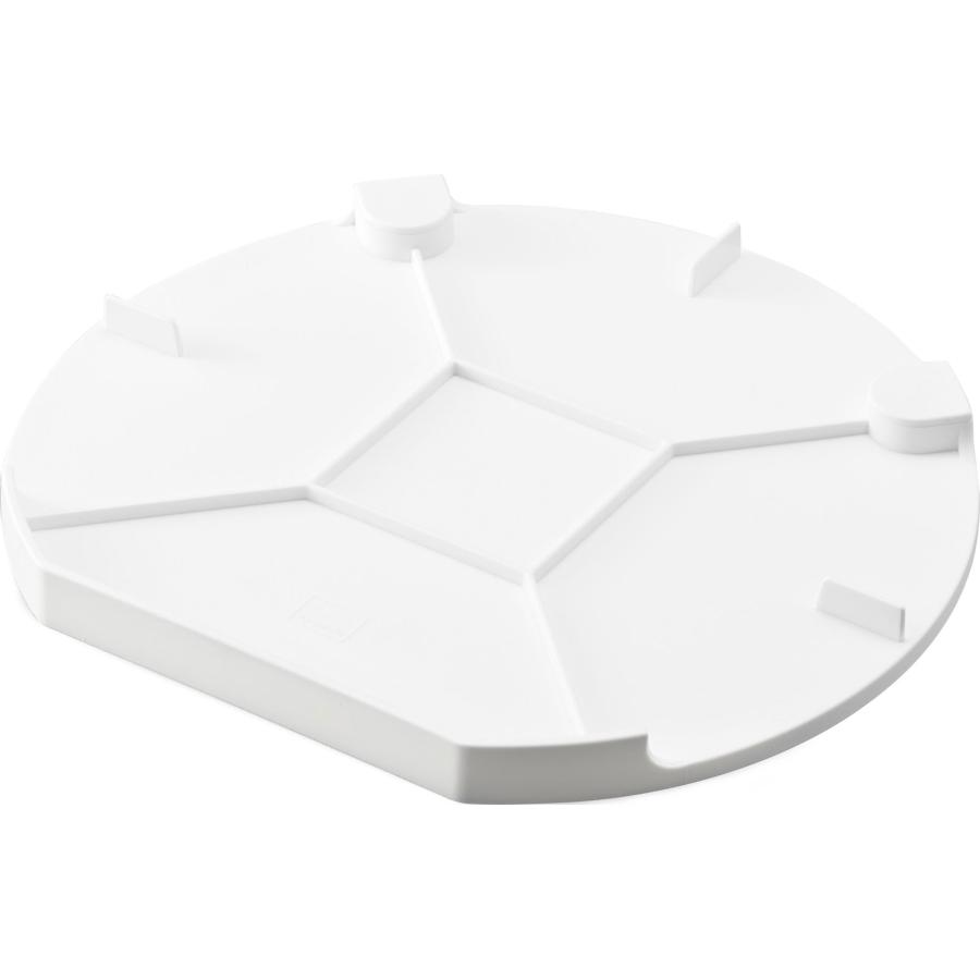 まな板 山崎実業 正規品 tower タワー 食洗機対応 マグネット抗菌まな板 カッティングボード  ラウンド ホワイト | tower | 07