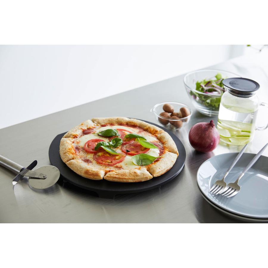 まな板 山崎実業 正規品 tower タワー 食洗機対応 マグネット抗菌まな板 カッティングボード  ラウンド ブラック | tower | 05