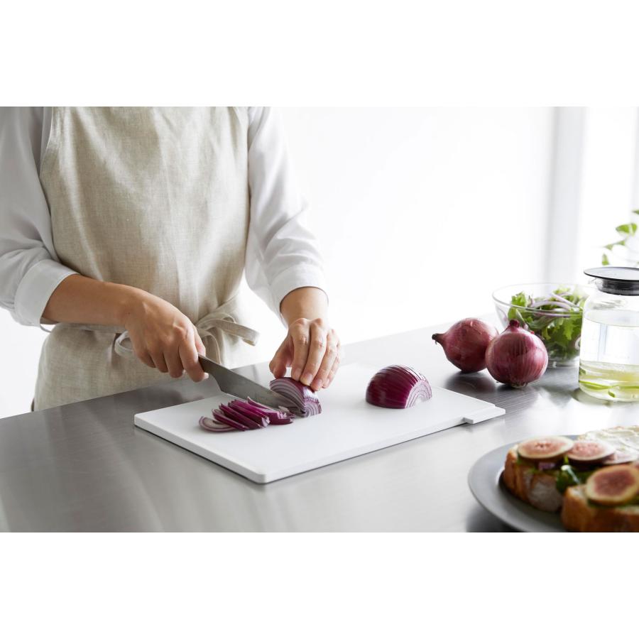 まな板 山崎実業 正規品 tower タワー 食洗機対応 抗菌まな板3枚セット カッティングボード  ホワイト | tower | 04