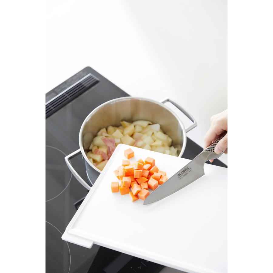 まな板 山崎実業 正規品 tower タワー 食洗機対応 抗菌まな板3枚セット カッティングボード  ホワイト | tower | 06