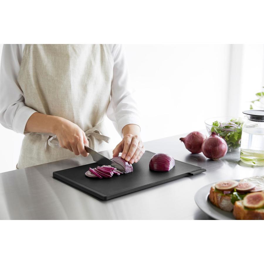 まな板 山崎実業 正規品 tower タワー 食洗機対応 抗菌まな板3枚セット カッティングボード  ブラック | tower | 04