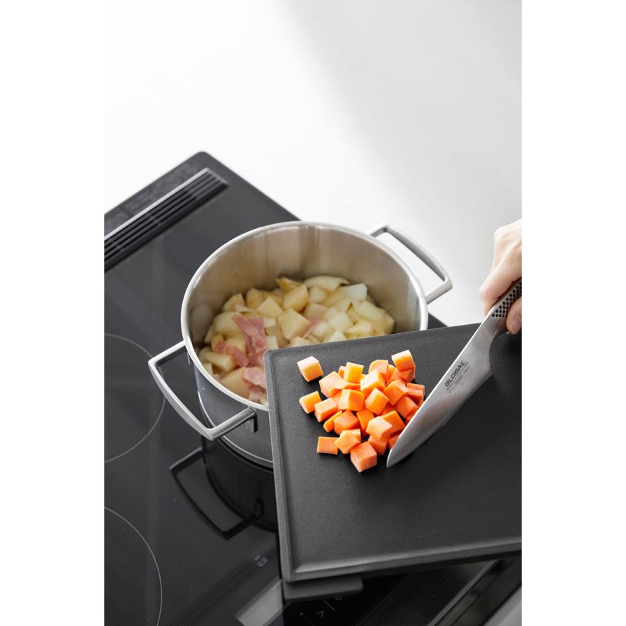 まな板 山崎実業 正規品 tower タワー 食洗機対応 抗菌まな板3枚セット カッティングボード  ブラック | tower | 06