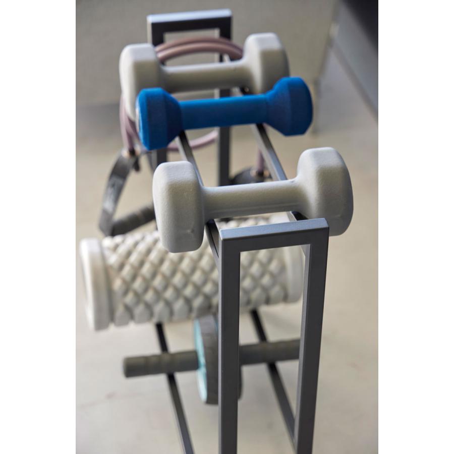 ダンベル収納ラック 山崎実業 正規品 tower タワー ダンベルラック 家庭用  ブラック | tower | 06
