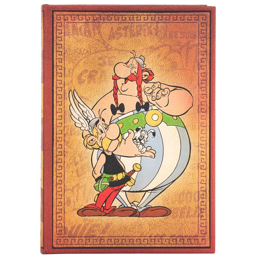 閉店セール｜ノートブック paperblanks ペーパーブランクス MIDI ハードカバー 罫線 ミディ アステリックスの冒険 Asterix ＆ Obelix | paperblanks