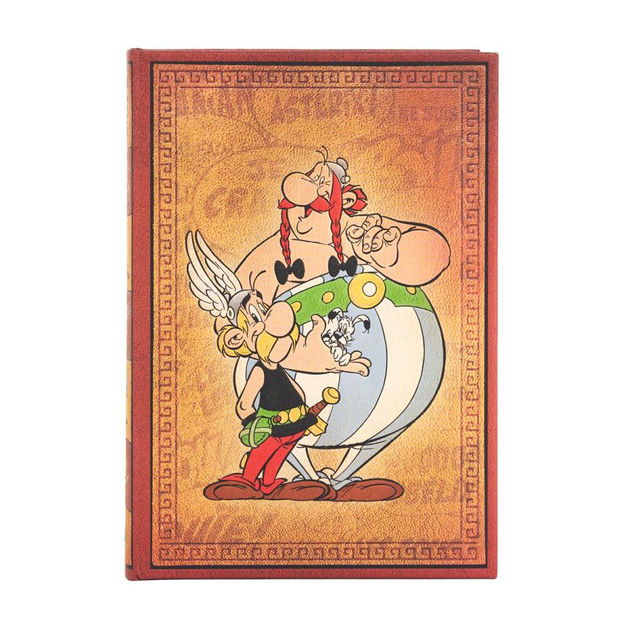 閉店セール｜ノートブック paperblanks ペーパーブランクス MIDI ハードカバー 罫線 ミディ アステリックスの冒険 Asterix ＆ Obelix | paperblanks | 01