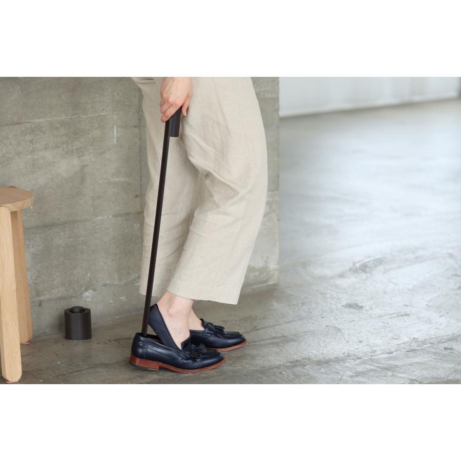 閉店セール｜靴べらロング ideaco イデアコ シューホーン スタンド ノッポ 靴べら Shoehorn stand noppo ホワイト |  | 03