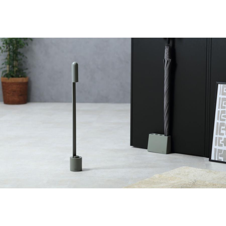 閉店セール｜靴べらロング ideaco イデアコ シューホーン スタンド ノッポ 靴べら Shoehorn stand noppo アッシュグレー |  | 01