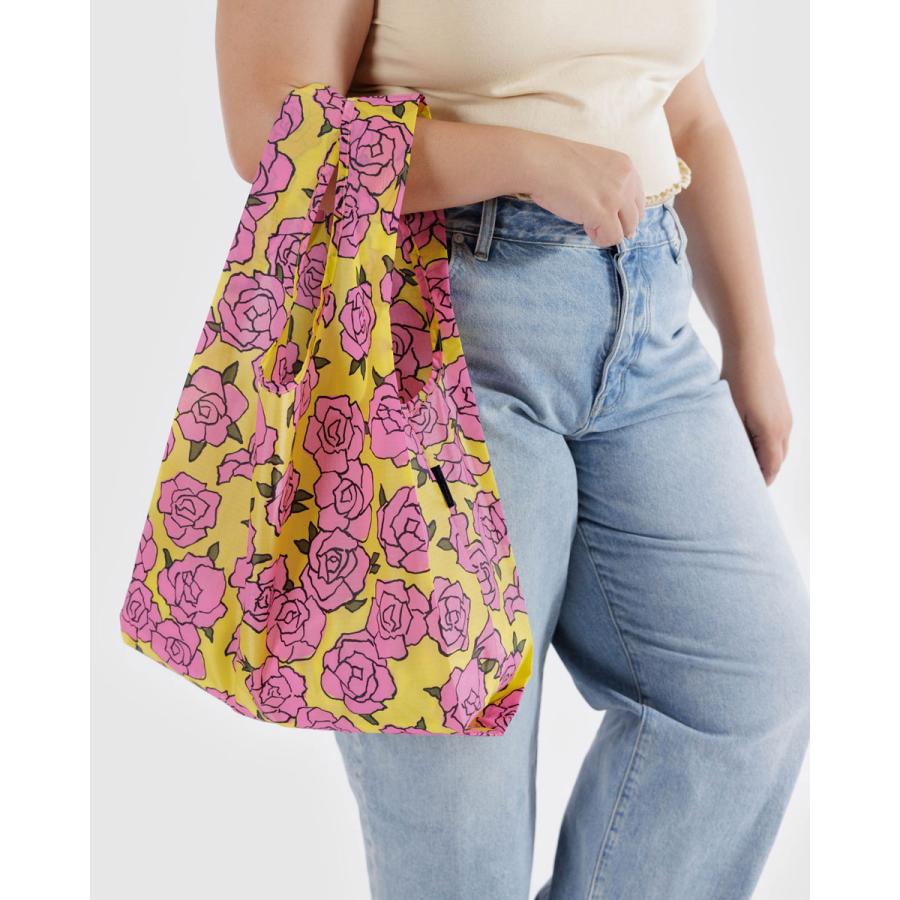 エコバッグ バグー BAGGU 正規品 バグゥ 2024新作夏 スタンダードバグゥ スタンダードバグー 折りたたみ STANDARD BAGGU ローズ | BAGGU | 01
