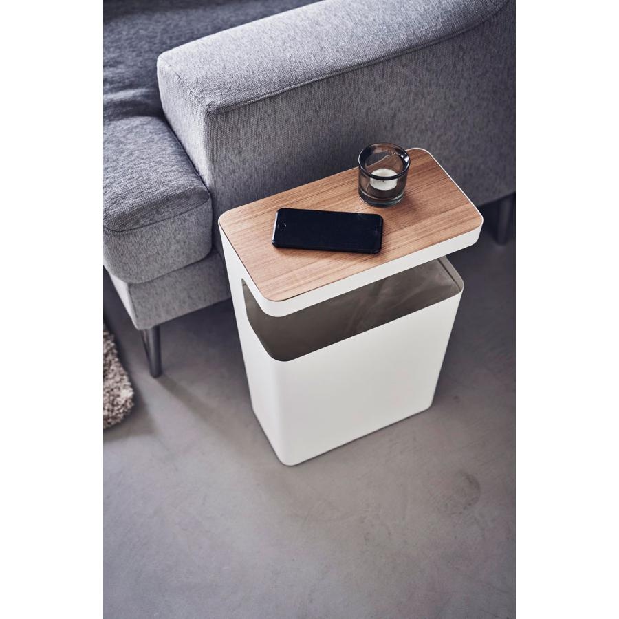 ゴミ箱 山崎実業 正規品 RIN リン 天板付きトラッシュカン 角型 ダストボックス ごみ箱  ナチュラル |  | 04