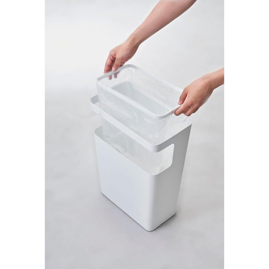 ゴミ箱 山崎実業 正規品 RIN リン 天板付きトラッシュカン 角型 ダストボックス ごみ箱  ナチュラル |  | 06