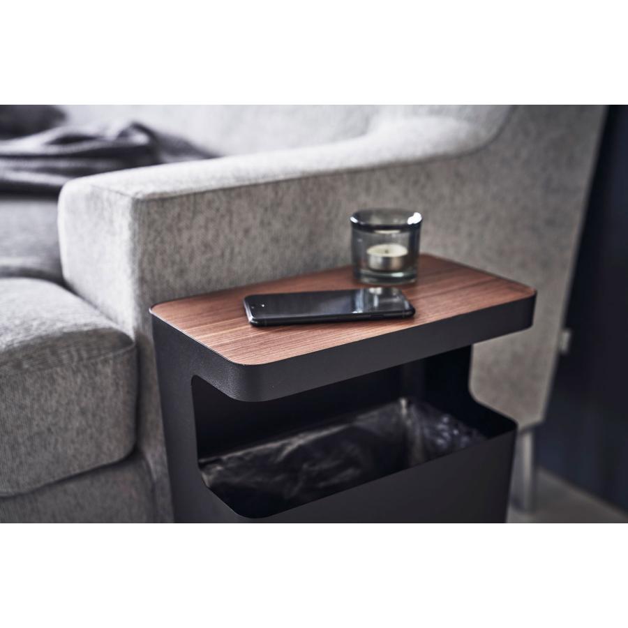 ゴミ箱 山崎実業 正規品 RIN リン 天板付きトラッシュカン 角型 ダストボックス ごみ箱  ブラウン |  | 04