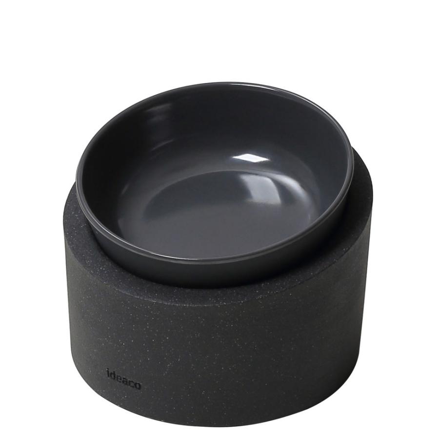 閉店セール｜ペットフードボウル ideaco イデアコ ペット用食器 ペットフィーダー Food bowl Low ストーンサンドブラック/チャコール | 