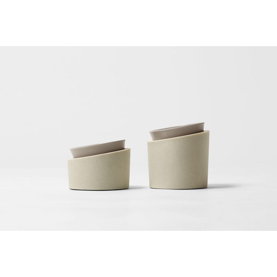 閉店セール｜ペットフードボウル ideaco イデアコ ペット用食器 ペットフィーダー Food bowl Low ストーンサンドブラック/チャコール |  | 06