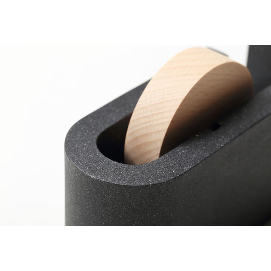 テープカッター ideaco イデアコ ステーショナリー テープカッター ストーンサンドカラー 石調 テープディスペンサー tape cutter ストーンサンドホワイト |  | 04