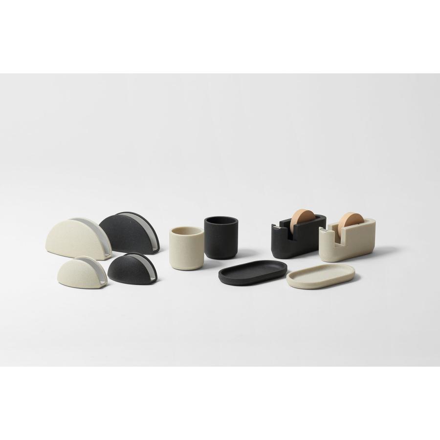 ペン立て 正規品 ideaco イデアコ ステーショナリー ペンスタンド ストーンサンドカラー 石調 ペンホルダー Stationery pen stand ストーンサンドホワイト |  | 04