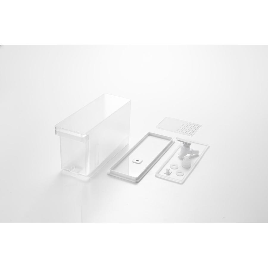 ドリンクサーバー 山崎実業 正規品 tower タワー 冷蔵庫ドリンクサーバー 2.8L ドリンクディスペンサー  ホワイト | tower | 07