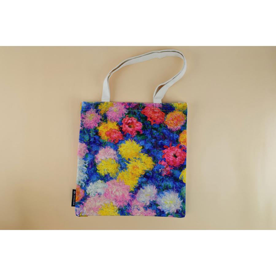 トートバッグ 正規品 paperblanks ペーパーブランクス コットントートバッグ トート バッグ コットンバッグ モネ 菊の花 |  | 01