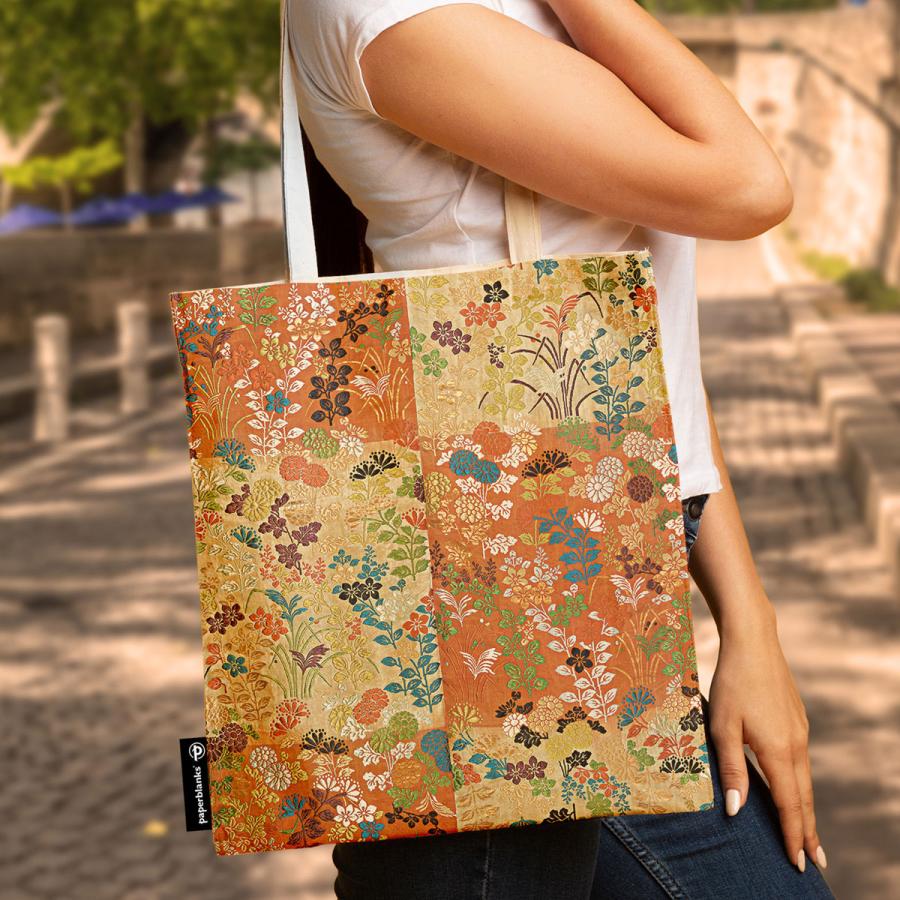 トートバッグ 正規品 paperblanks ペーパーブランクス コットントートバッグ トート バッグ コットンバッグ 唐織 |  | 02