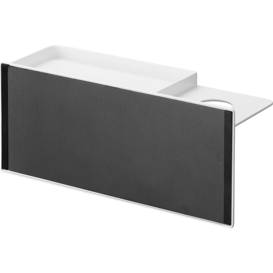 収納トレー 山崎実業 正規品 tower タワー マグネットUV対策用品収納ホルダー 浮かせる収納 壁掛けトレー  ホワイト | tower | 07