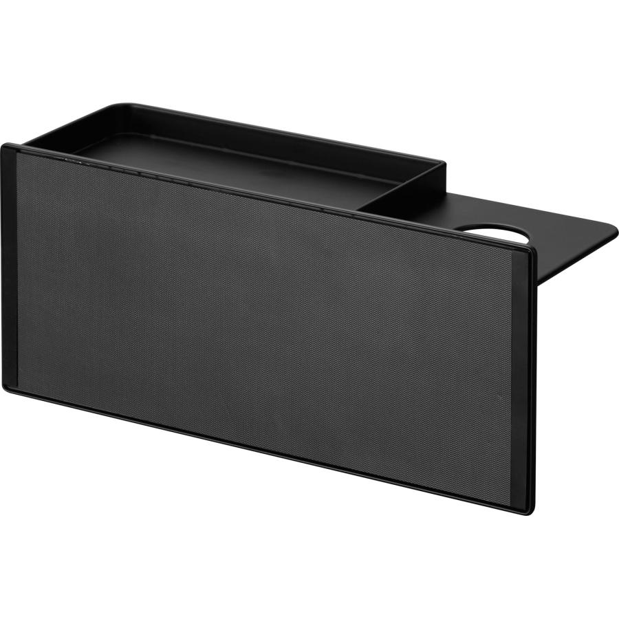 収納トレー 山崎実業 正規品 tower タワー マグネットUV対策用品収納ホルダー 浮かせる収納 壁掛けトレー  ブラック | tower | 07