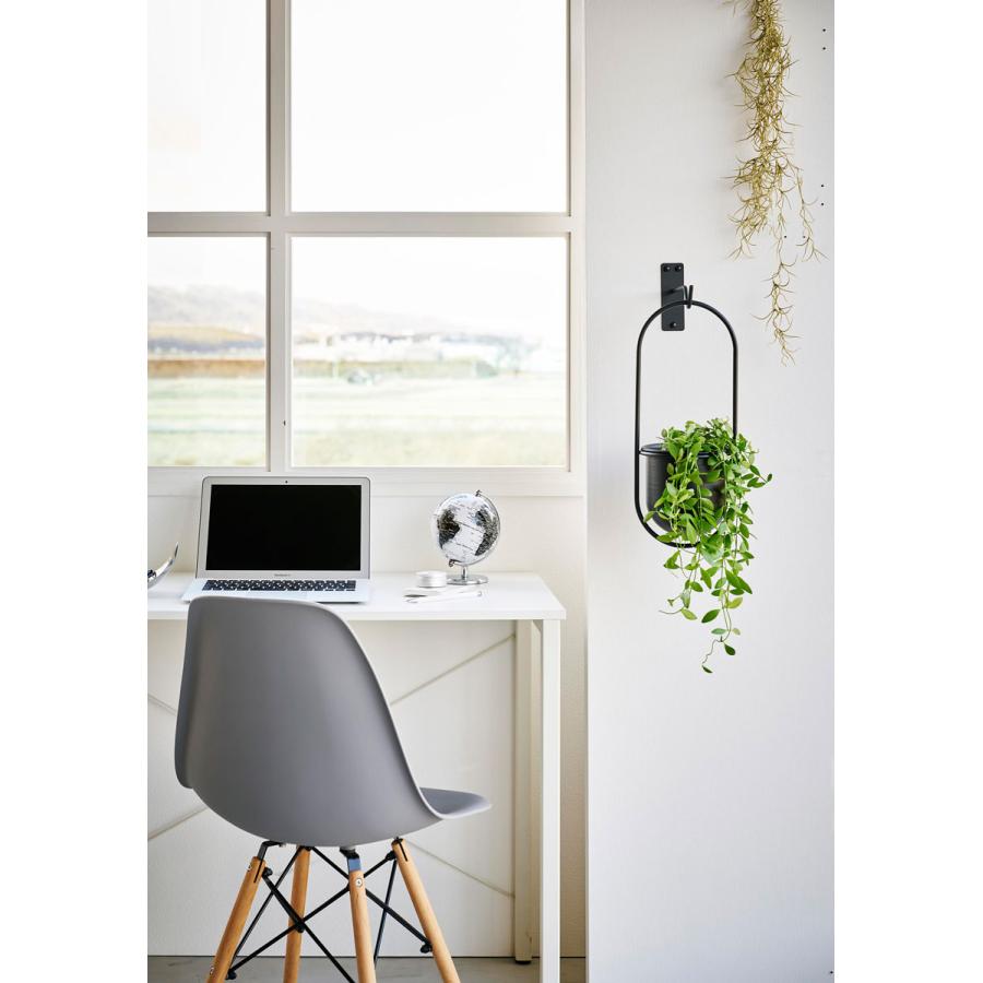 ハンギングフック 山崎実業 正規品 tower タワー ウォールハンギンググリーンフック 石こうボード壁対応 プランター 観葉植物  ブラック | tower | 03