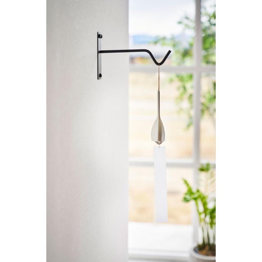 ハンギングフック 山崎実業 正規品 tower タワー ウォールハンギンググリーンフック 石こうボード壁対応 プランター 観葉植物  ブラック | tower | 06