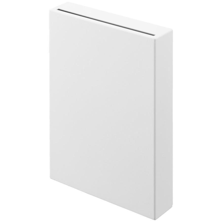 貯金箱 山崎実業 正規品 tower タワー マグネット貯金箱 スリム 薄型 ホワイト