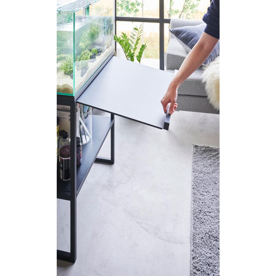 水槽台 山崎実業 正規品 nooks ヌークス 水槽ラック 水槽スタンド  ブラック | 山崎実業 | 05