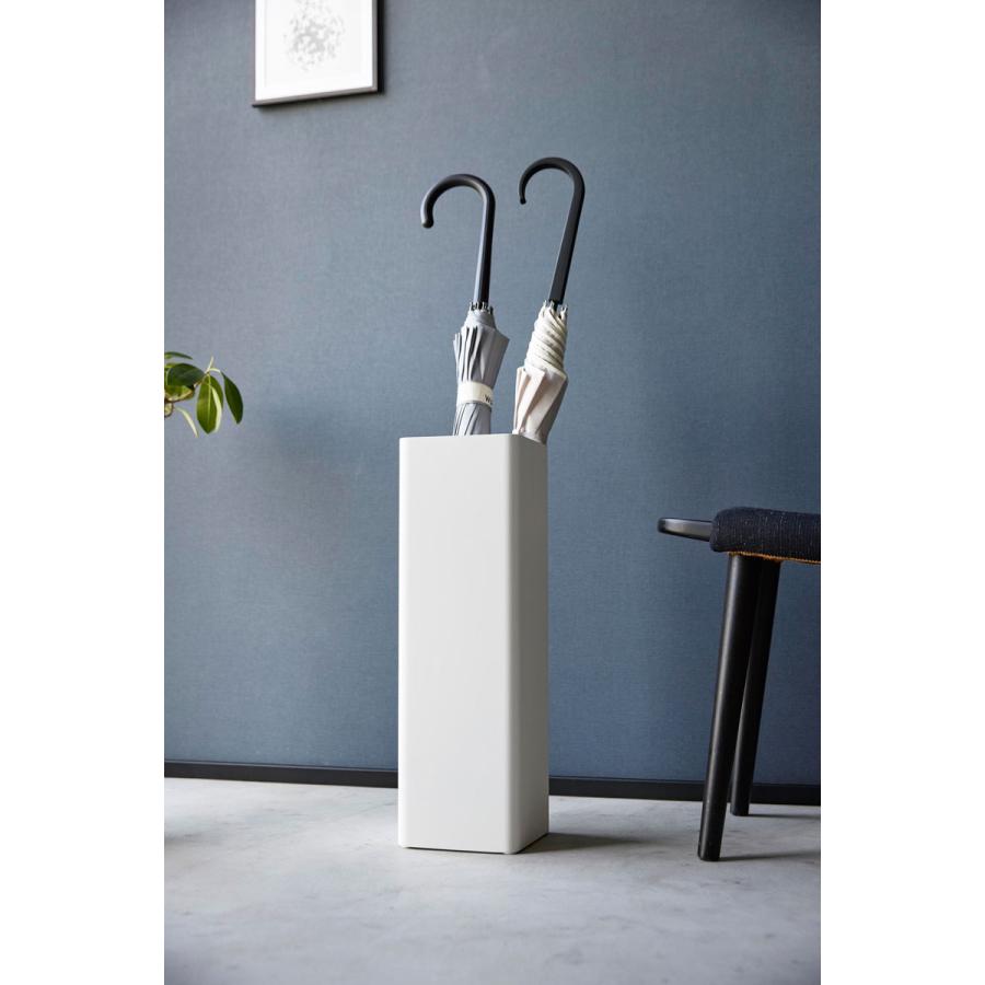 傘立て 山崎実業 正規品 smart スマート かさたて スクエア 傘たて 傘スタンド  ホワイト | 山崎実業 | 04