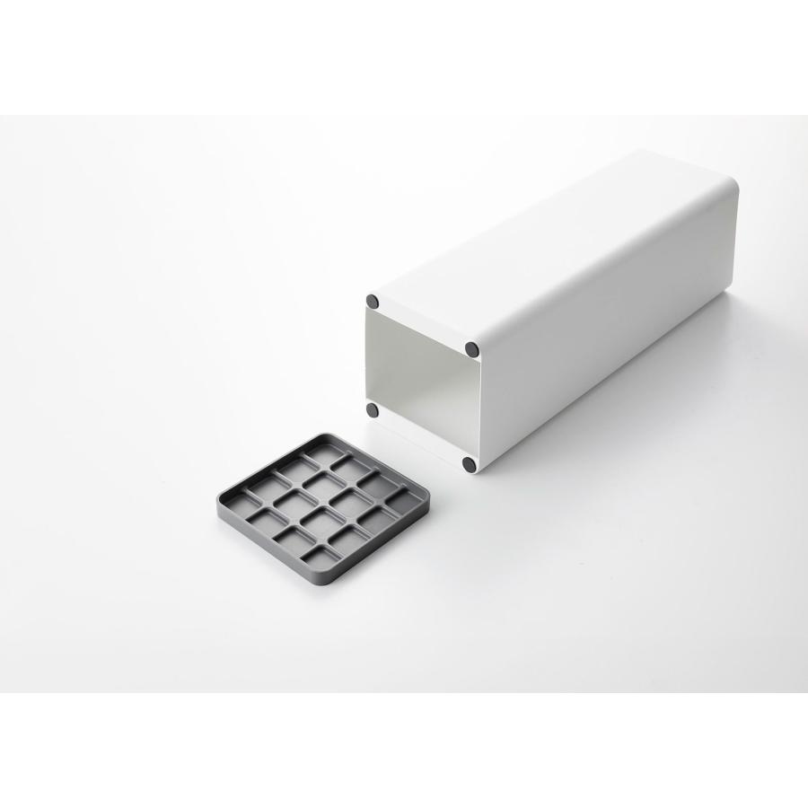 傘立て 山崎実業 正規品 smart スマート かさたて スクエア 傘たて 傘スタンド  ホワイト | 山崎実業 | 07