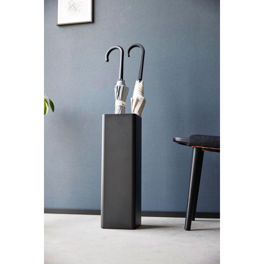 傘立て 山崎実業 正規品 smart スマート かさたて スクエア 傘たて 傘スタンド  ブラック | 山崎実業 | 04