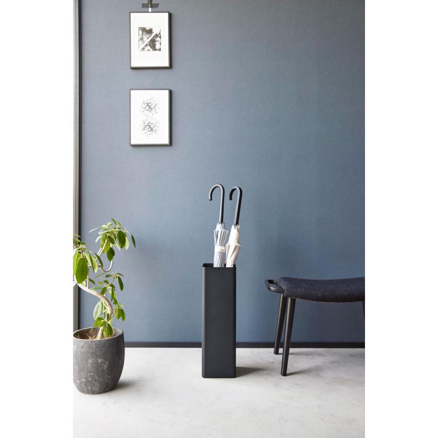 傘立て 山崎実業 正規品 smart スマート かさたて スクエア 傘たて 傘スタンド  ブラック | 山崎実業 | 06