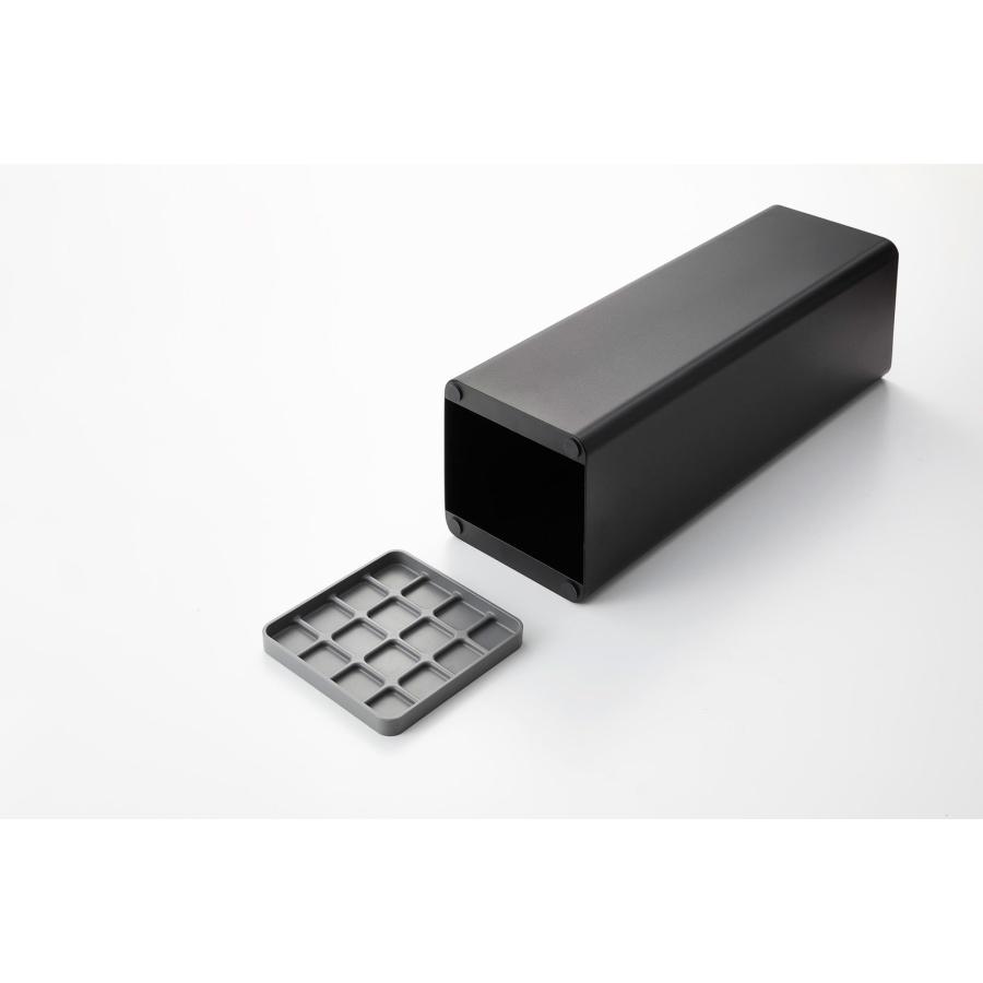 傘立て 山崎実業 正規品 smart スマート かさたて スクエア 傘たて 傘スタンド  ブラック | 山崎実業 | 07