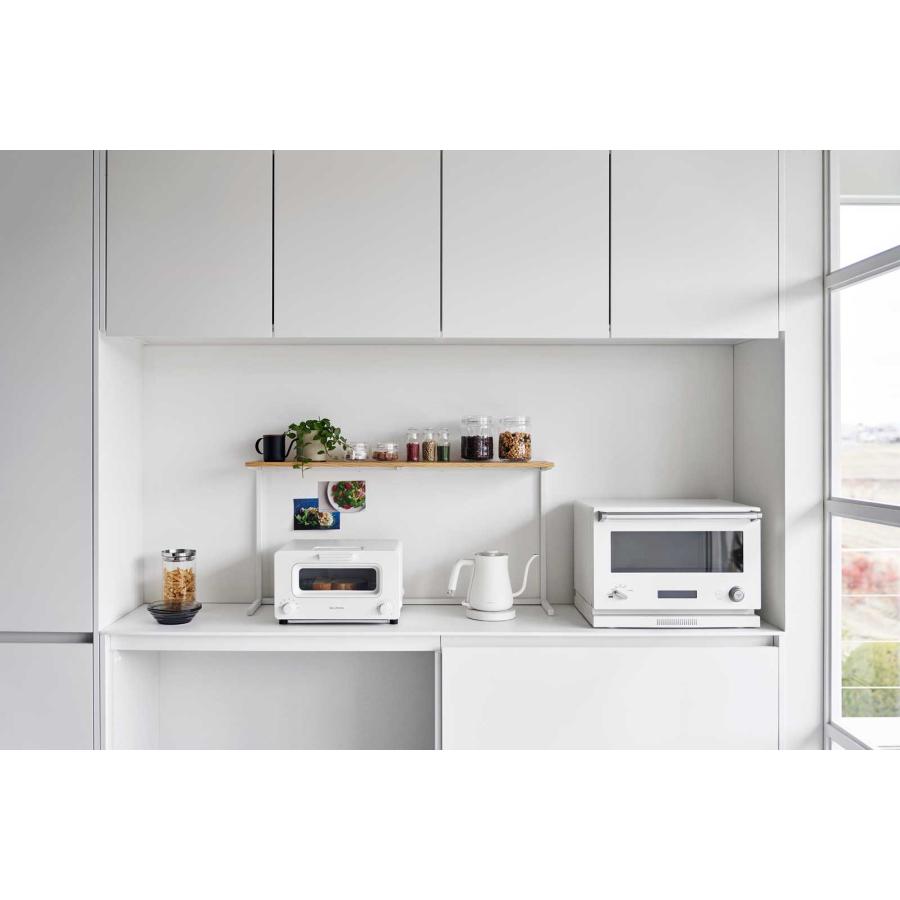 tower キッチン収納 山崎実業 正規品 タワー キッチンカウンター上棚